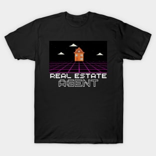 Real Estate Retro Game T-Shirt